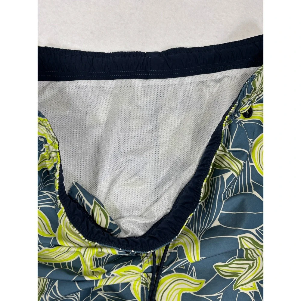 Lands' End Swim‎ Trunks Board Shorts XL 40 42 Tropical Beach